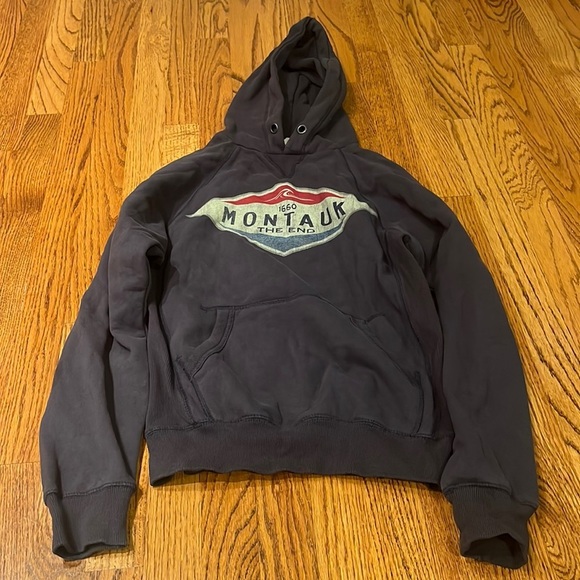 Blue 84 Grey Montauk Hoodie Size XS - Picture 1 of 4